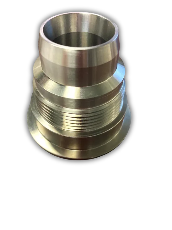 Machined stepped fitting