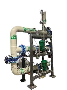 Pipe supports for the semiconductor industry
