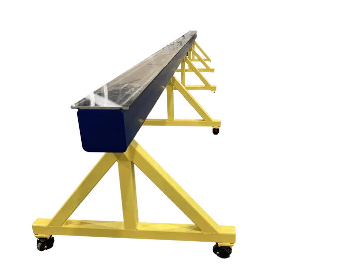 30 ft precision table, ±.005 in