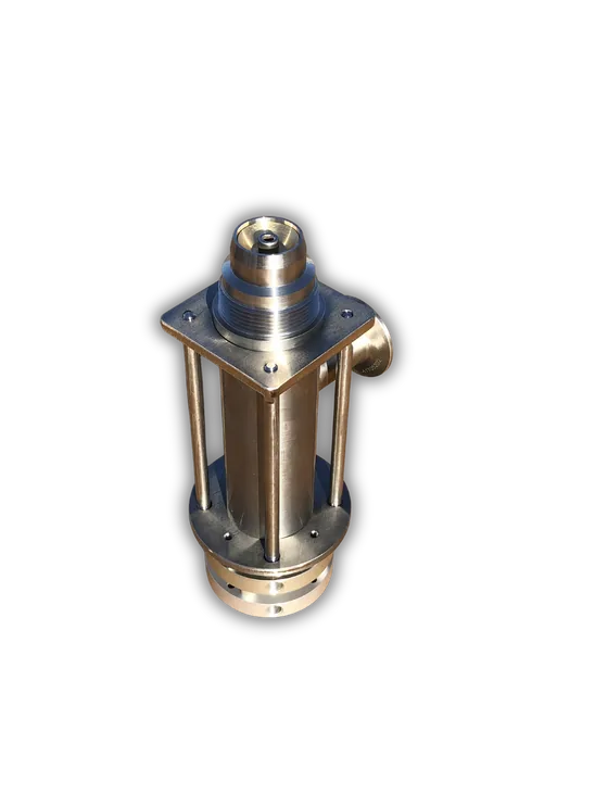Machined pump column assembly